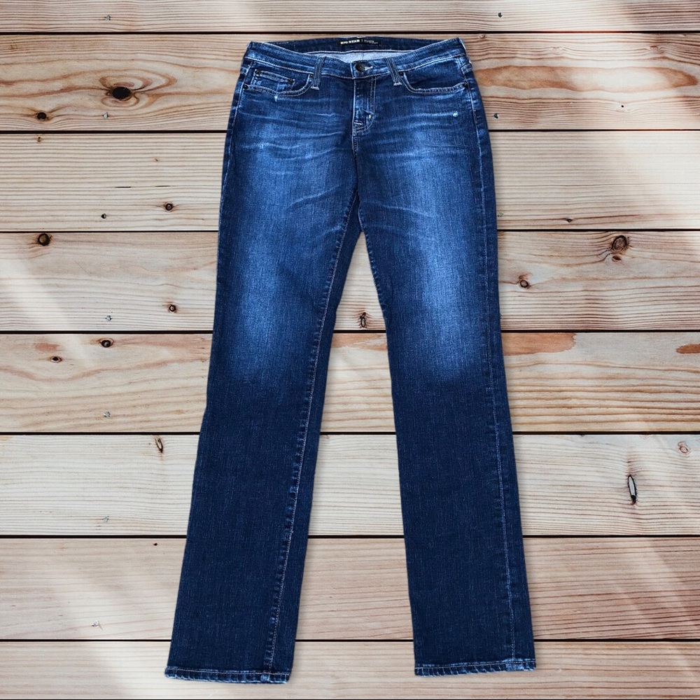 BIG STAR Brigette Slim Straight Dark Wash Sz. 28R